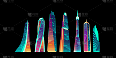 舀一勺猪采集到科技感城市