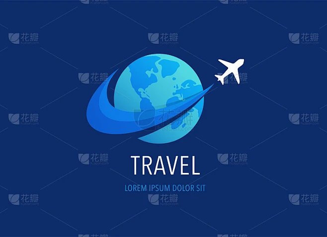 旅游、旅行社标志设计、图标和符号图片_旅游图片素材-花瓣网