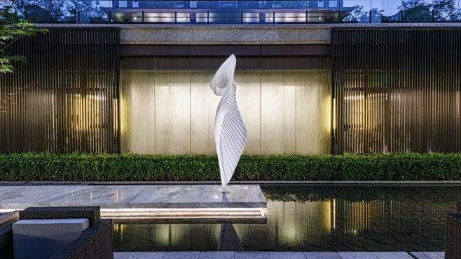 【展示区-直线-现代】天津 仁恒·海和院