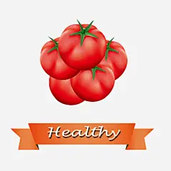新鲜红色西红柿_新图网 https://ixintu.com 矢量西红柿 西红柿 蔬菜 红色 新鲜蔬菜 农副产品 菜市场 海报装饰