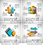Vector set of business infographics. Vol.5.
