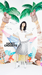 韩国潮牌Lucky Chouette 2015春夏女装系列lookbook