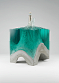 glass glass sculpture Ocean sea lighthouse wave concrete