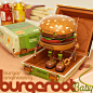 cinema4d c4d burger robot 3D