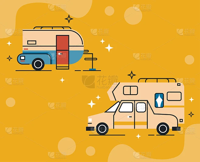 两种休闲车型