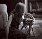 Tumblr-小女孩和小鹿