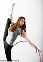 韩国体操美女性感写真 : 近日，韩国体操运动员美女申洙吉（Shin Soo-ji）接受专访拍摄写真。