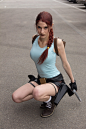 Lara Croft Stock 04 : ---------------------------------------------------- Stock Image Rules: - Let me know you are using the image - Send me link to finished work - and please credit photographer Bluneve and cosplayer&...