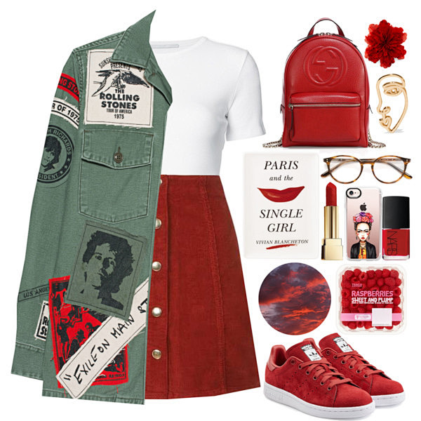 #skirt #jacket #Stre...