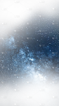 风光实景渐变星空银河元素素材