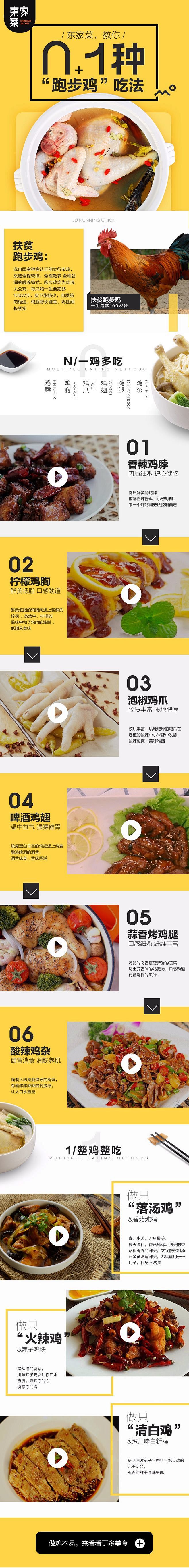 东家菜专题页面-跑步鸡