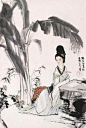 [南宋·李清照《临江仙·庭院深深深几许》]
(欧阳公作《蝶恋花》，有“深深深几许”之句，予酷爱之。用其语作“庭院深深”数阙，其声即旧《临江仙》也。)　
庭院深深深几许？云窗雾阁常扃。柳梢梅萼渐分明。春归秣陵树，人老建康城。　
感月吟风多少事，如今老去无成。谁怜憔悴更凋零。试灯无意思，踏雪没心情。