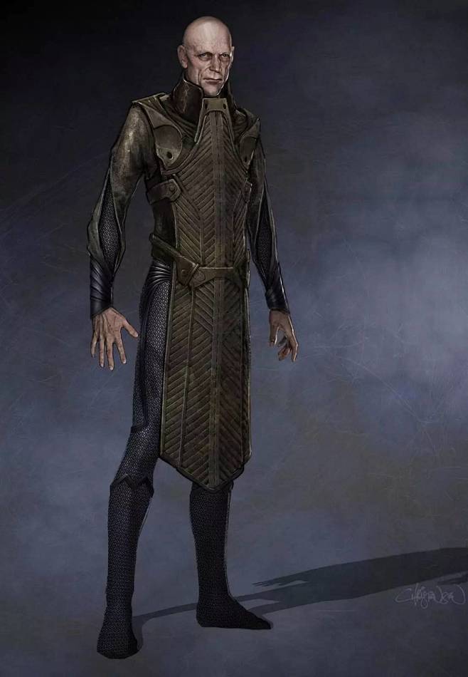 超人钢铁之躯氪星武士概念图