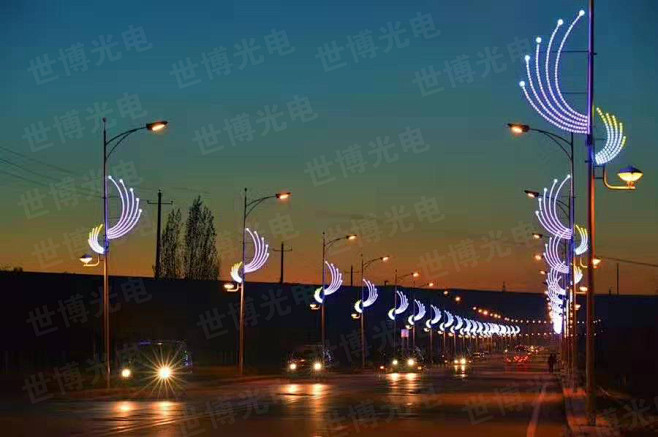 扬州世博光电设计生产道路路灯杆装饰,路灯...