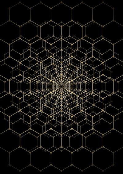 honeycomb pattern