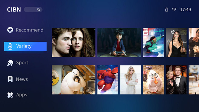 TV-电视UI界面-Launcher