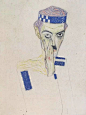 充满张力的线，勾画炽烈情欲，百张速写，致敬艺术巨子 : 充满张力的线条,勾画出炽烈的情欲 埃贡·席勒 Egon Schiele 1890.6.12~1918.10.31 奥地利绘画巨子 埃贡·席勒（Egon Schiele） 20世纪初奥地利绘画巨子，表现主义画家。 16岁的席勒考入维也纳美术学院，在克里姆特指导