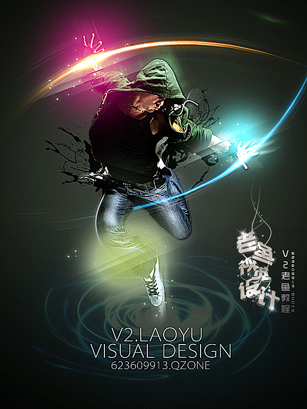 巧用Photoshop蒙版快速打造眩光人...