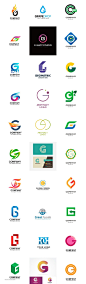 G字母标志LOGO矢量素材_标志_乐分享素材网_psd素材_平面素材_png素材_免费素材_ppt模板_共享素材平台
