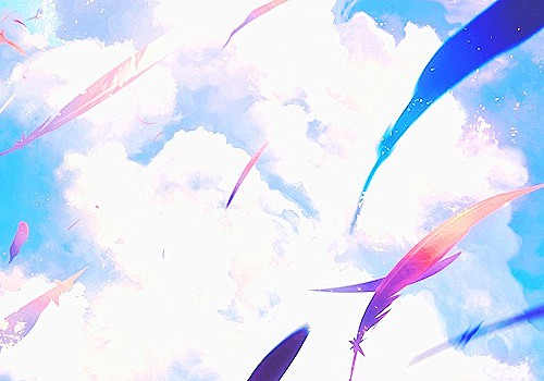 天空 插画