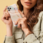 Pastel Hues - Colorful Marble iPhone 14 Case, Tough / N/A