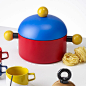 Bubble Casserole Pot in color 