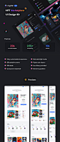 Figma Resources : Meet Crypter, a fully-featured UI Design kit for NFT Marketplace, including exclusive design files and beautiful 3D illustrations editable in Figma.

This package includes a responsive and fully customized landing page template with 236 