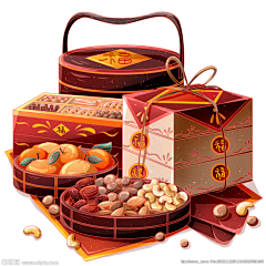 西窗烛台采集到年货