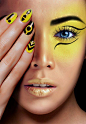 来自#beauty #yellow #makeup #nails | All about yellow | Pinterest