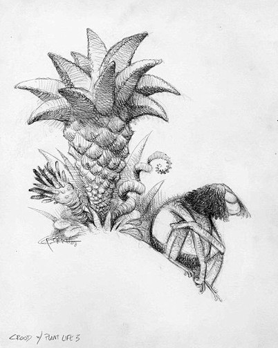 Carter Goodrich 插画 线...