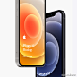 iPhone 12 - 20 Mockups Scenes 2 新款iPhone 20个不同角度实体场景样机模型分层展示