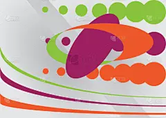 名片,商务,计划书,模板,现代,数码图形,波浪,点染,花,剪影