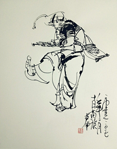 癫狂君采集到传统绘画