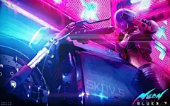 赛博朋克风格人物_百度图片搜索