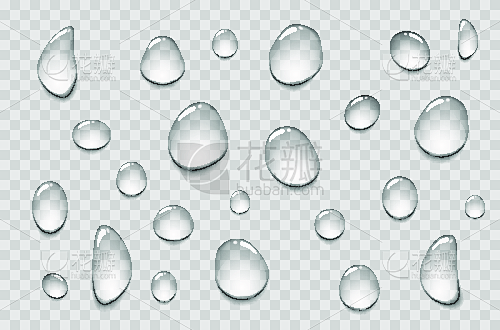 水,水滴,两个物体,湿,清新,环境,天气...