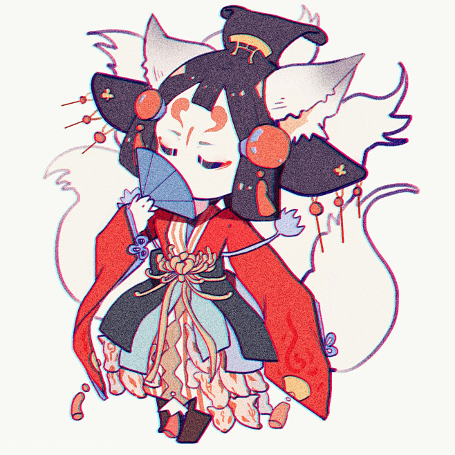 很喜欢觉醒后的玉藻前
sheep的画风真...