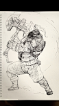 Dota 2 fan art-Inktober 2018, Saeed Ramez : Some of my sketches for Inktober 2018