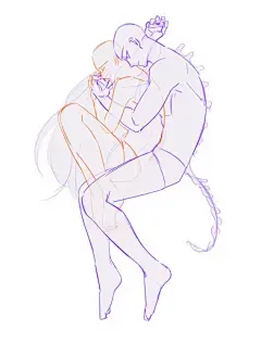 双人动作参考合集 - 哔哩哔哩