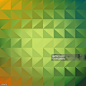 Abstract background of triangles. Vector design