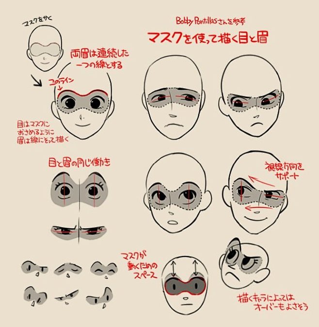 #绘画参考# 推特画师 よこ 利用之前迪...