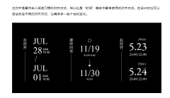 搜了个狐采集到日期排版参考