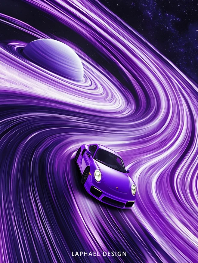 引力漩涡｜想象一场Porsche的太空之...