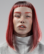 Red, Pietro Berto : Red began as a likeness of Isamaya Ffrench. I wanted to describe contrast in terms of look and feel. The costume design is by Gucci
Did some changes to my usual workflow and learned a ton more.
Rendered with Arnold. TexturingXYZ for Fa