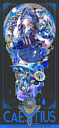 动漫卡牌插画游戏唯美