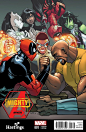 Variant cover for Mighty Avengers #1