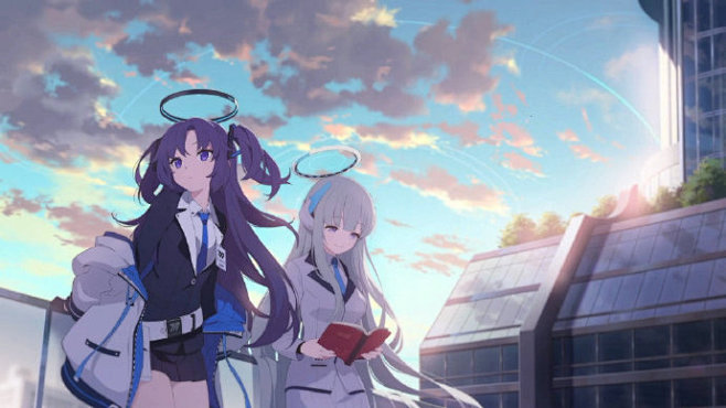 绘画欣赏yostar悠星新手游bluearchive67676767