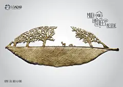 ID:968375大图-SÓ AÇÃO枯叶纹理-公益平面
