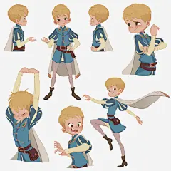 手绘卡通男孩免抠素材_新图网 https://ixintu.com 卡通男孩 帅气 手绘 插画 男孩