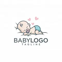 婴儿，母婴logo标志矢量图设计素材