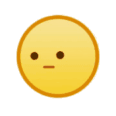 苦笑小黄脸 emoji 小表情